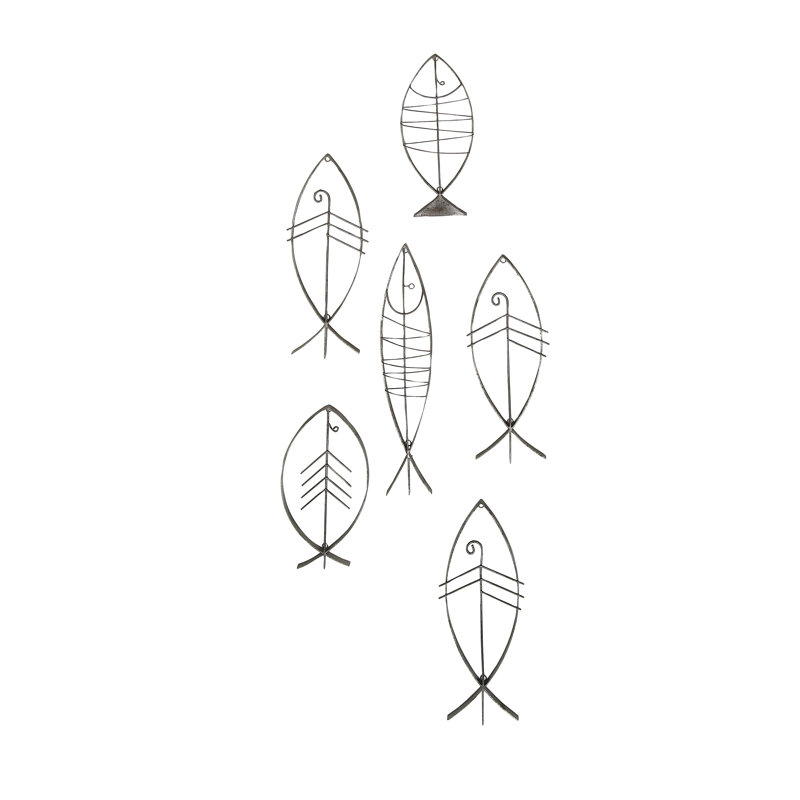 Highland Dunes 6 Piece Coastal Metal Wall Decor Set & Reviews Wayfair